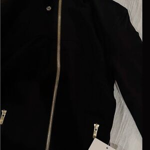 Lululemon jacket w Gold Zipper